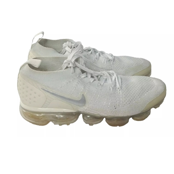 Pure Platinum All White Vapormax Flyknit Nike Air VaporMax Flyknit